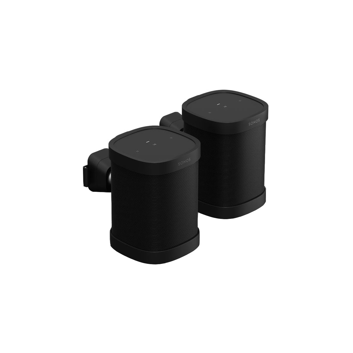 Sonos One veggfeste 2-pakk (sort)