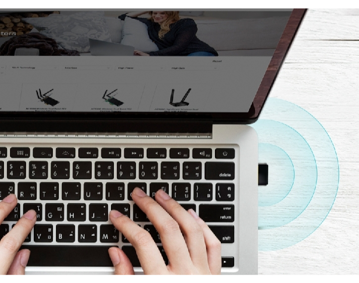ADAPTADOR USB WI-FI TP-LINK AC 600MHZ ARCHER-T2U-NANO