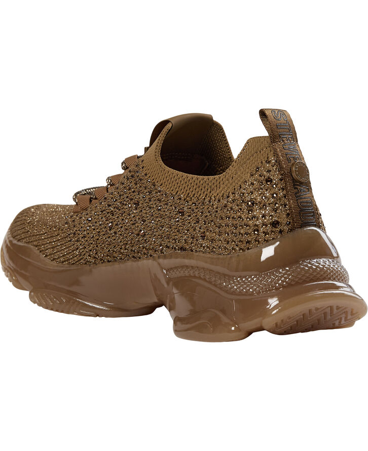 Steve Madden Meter Sneaker Bronze/clear