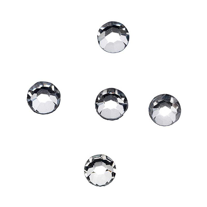 Décors d’ongles cristal argent
