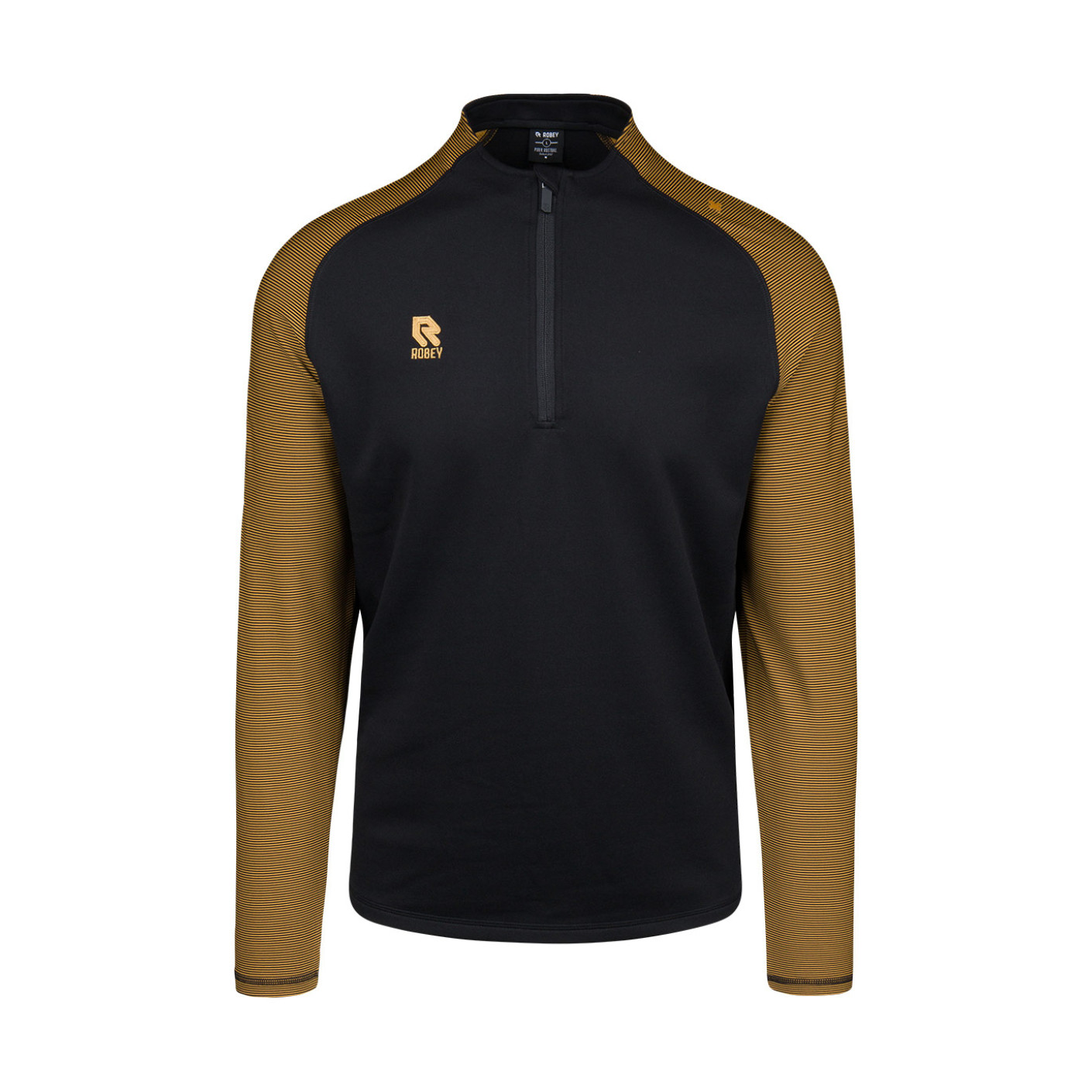 Robey Performance Half-Zip Trainingspak Kids Zwart Goud