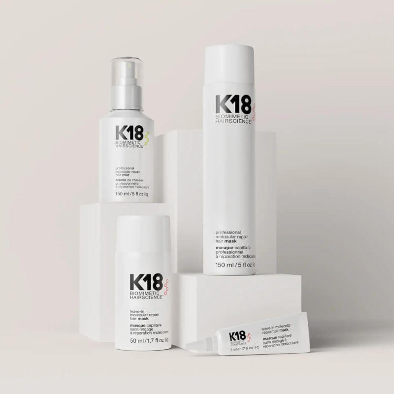 Brume cheveux réparatrice professionnelle K18 150ML