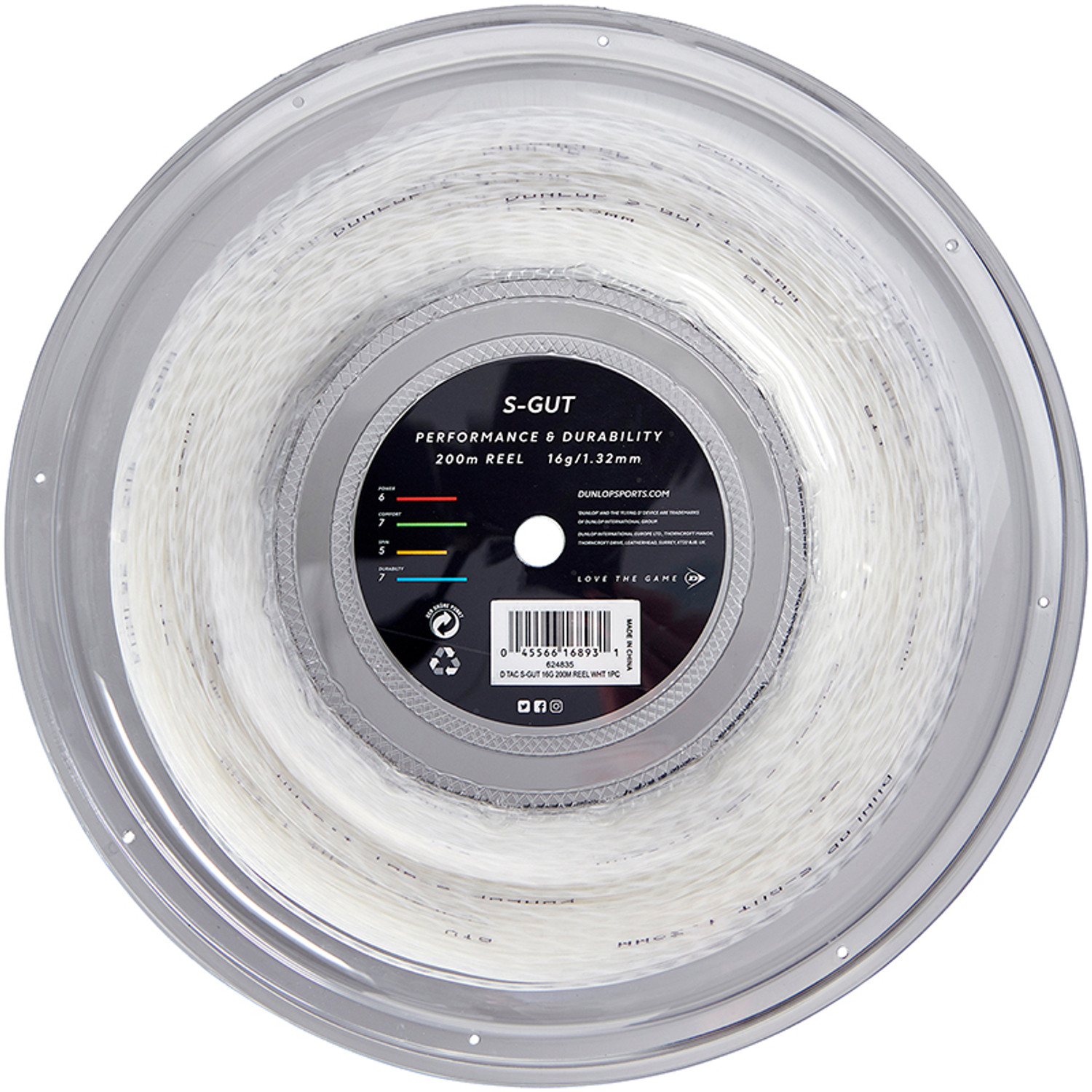Dunlop D Tac Synthetic Gut 200M