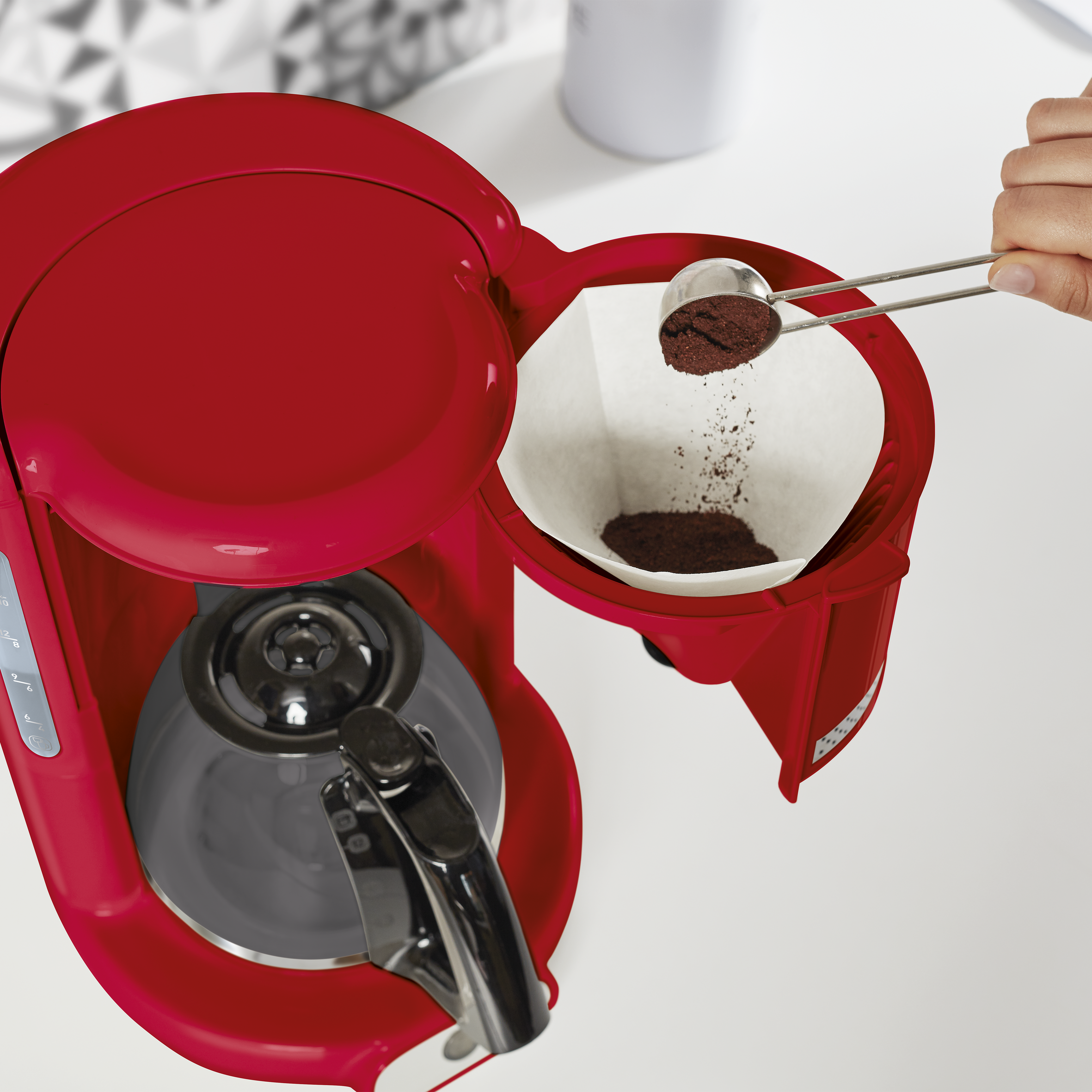 Soleil rouge 10/15 tasses