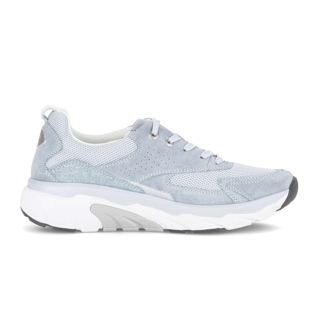 Lage sneaker blauw