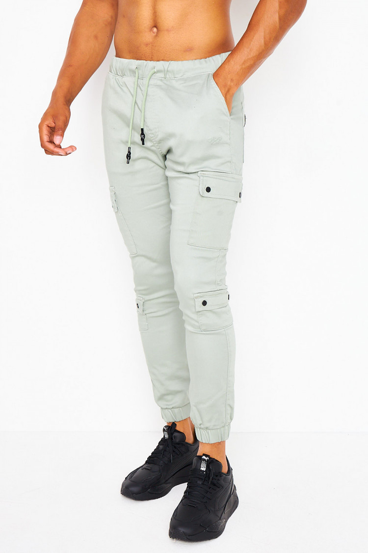 Joggerpant vert cargo / Project X - T19939