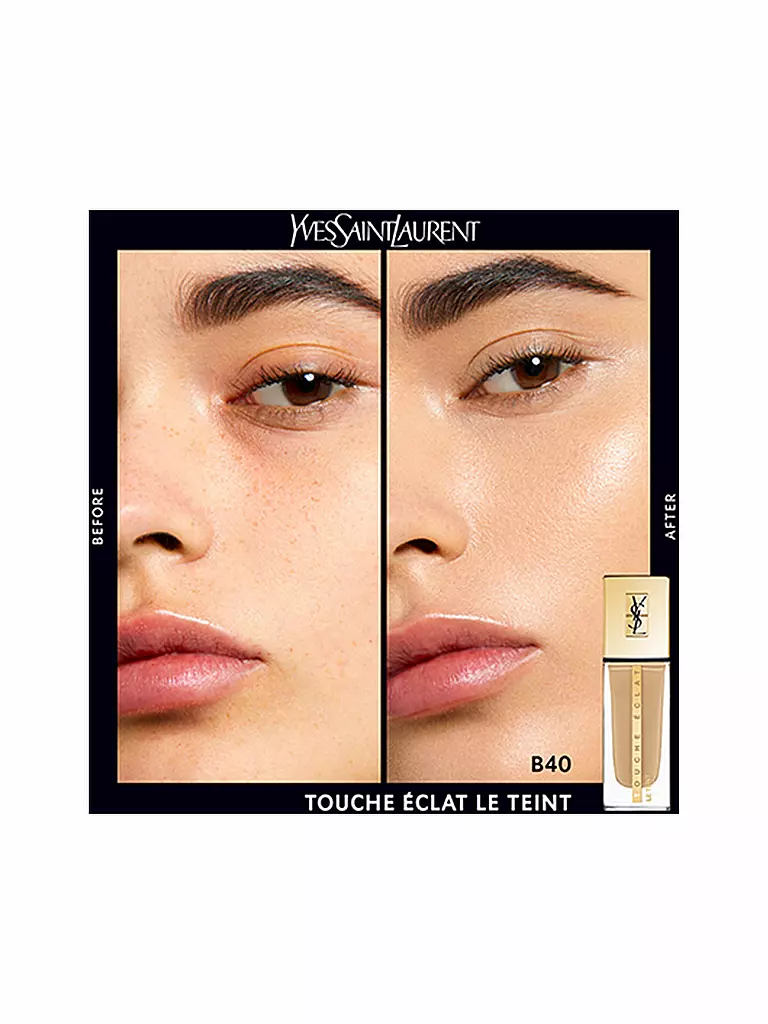YVES SAINT LAURENT Touche Éclat Le Teint Foundation ( B40 Sand )  camel