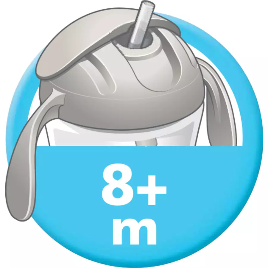 NUK Trinkflasche Motion Cup in gelb