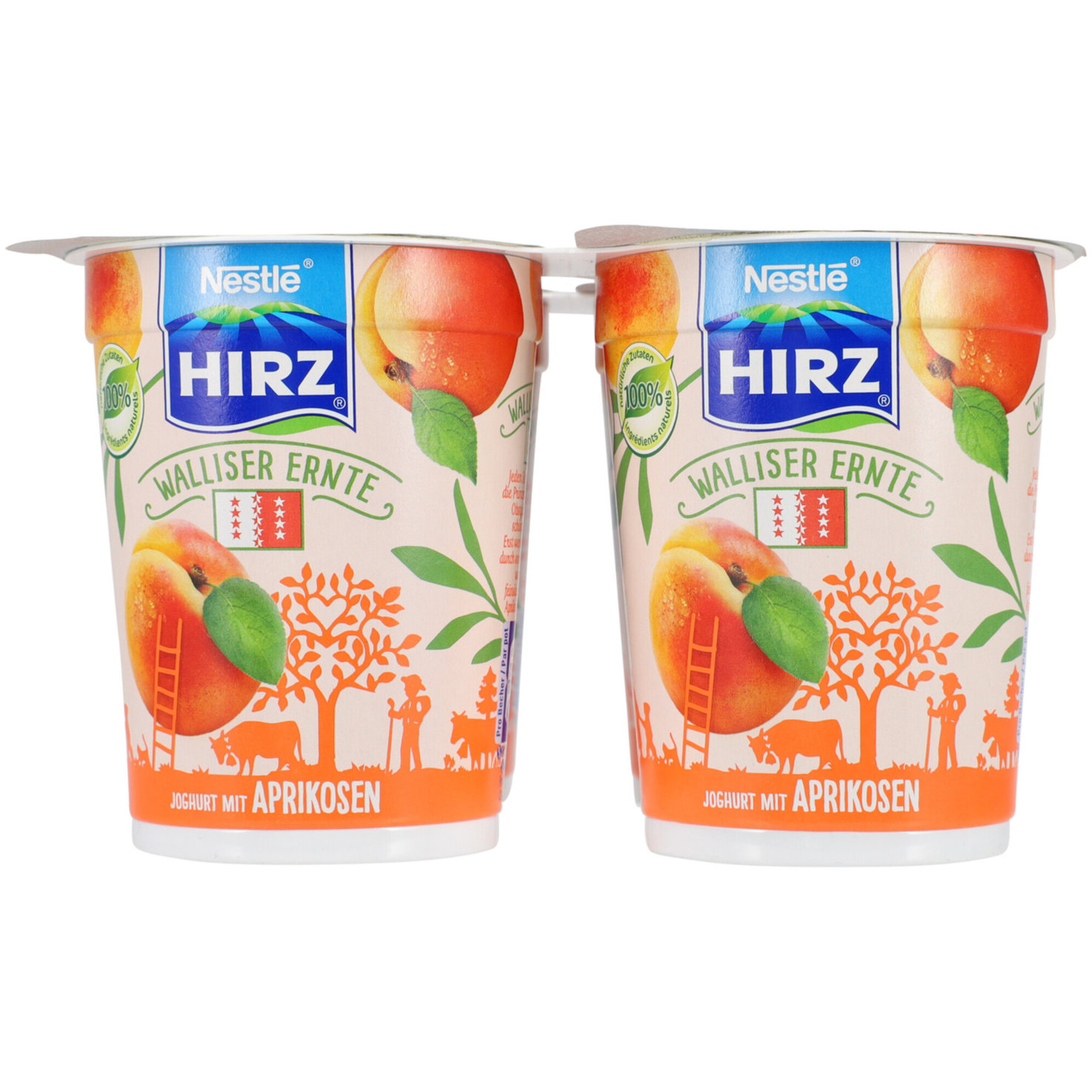 Hirz Joghurt Walliser Aprikosen 4x180g