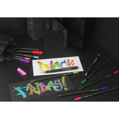 FABER-CASTELL Black Edition, Brush Soft Pen Sets