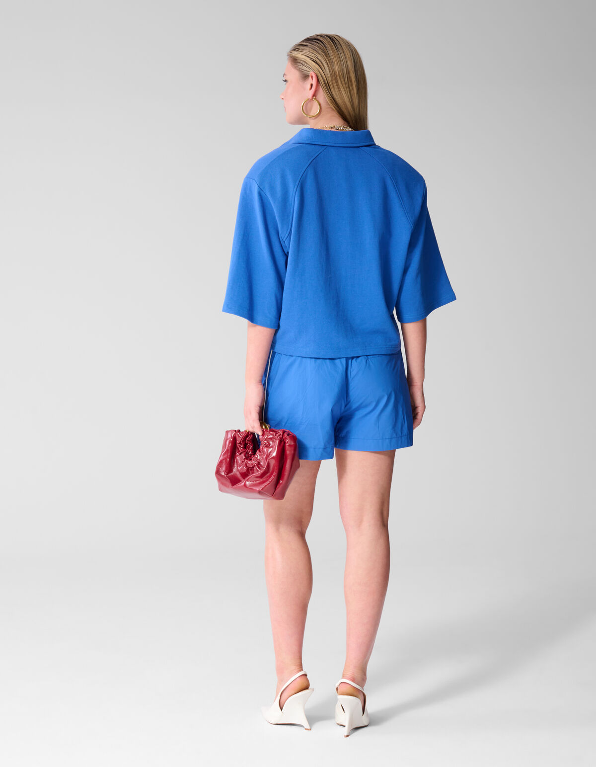 Sporty Polo Blauw
