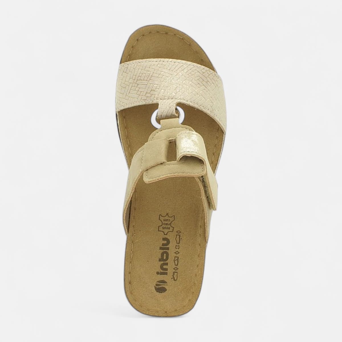 Mules Femme beige