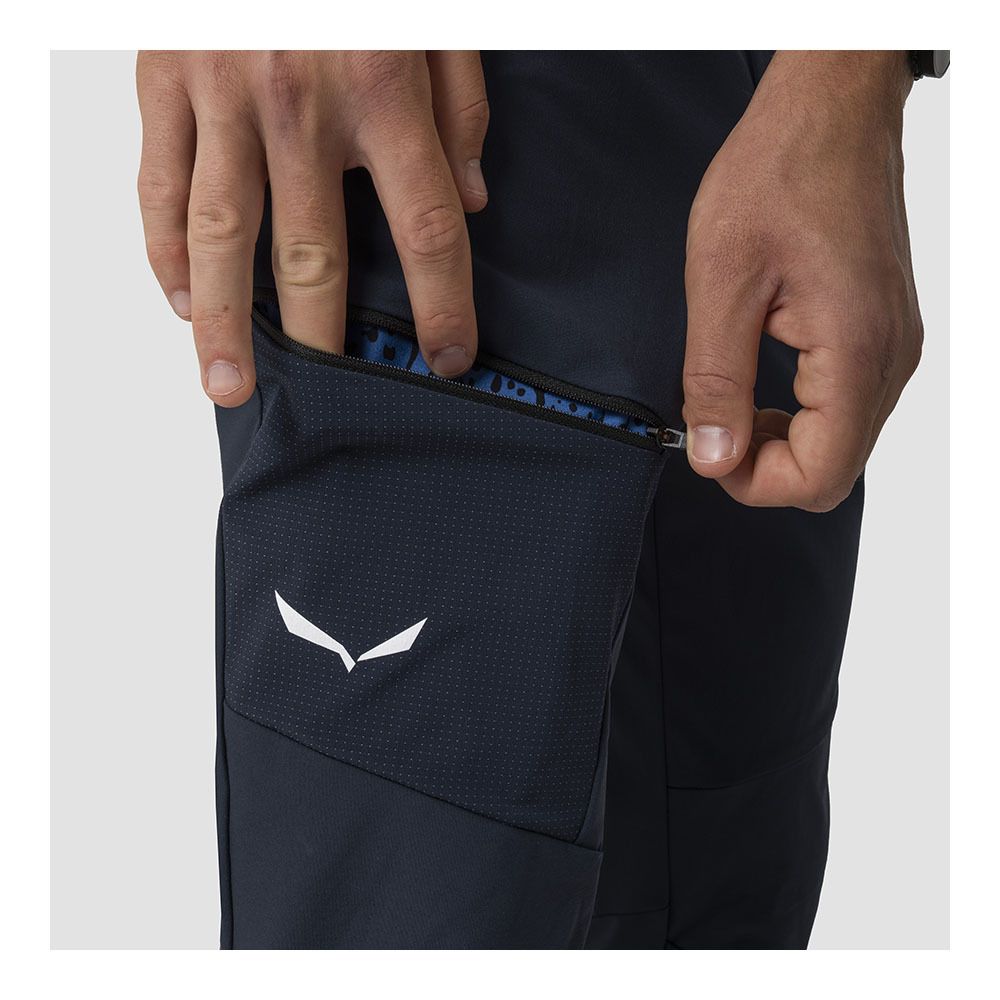 Salewa AGNER LIGHT 2 DURASTRETCH - Pantalon Homme navy blazer/0910