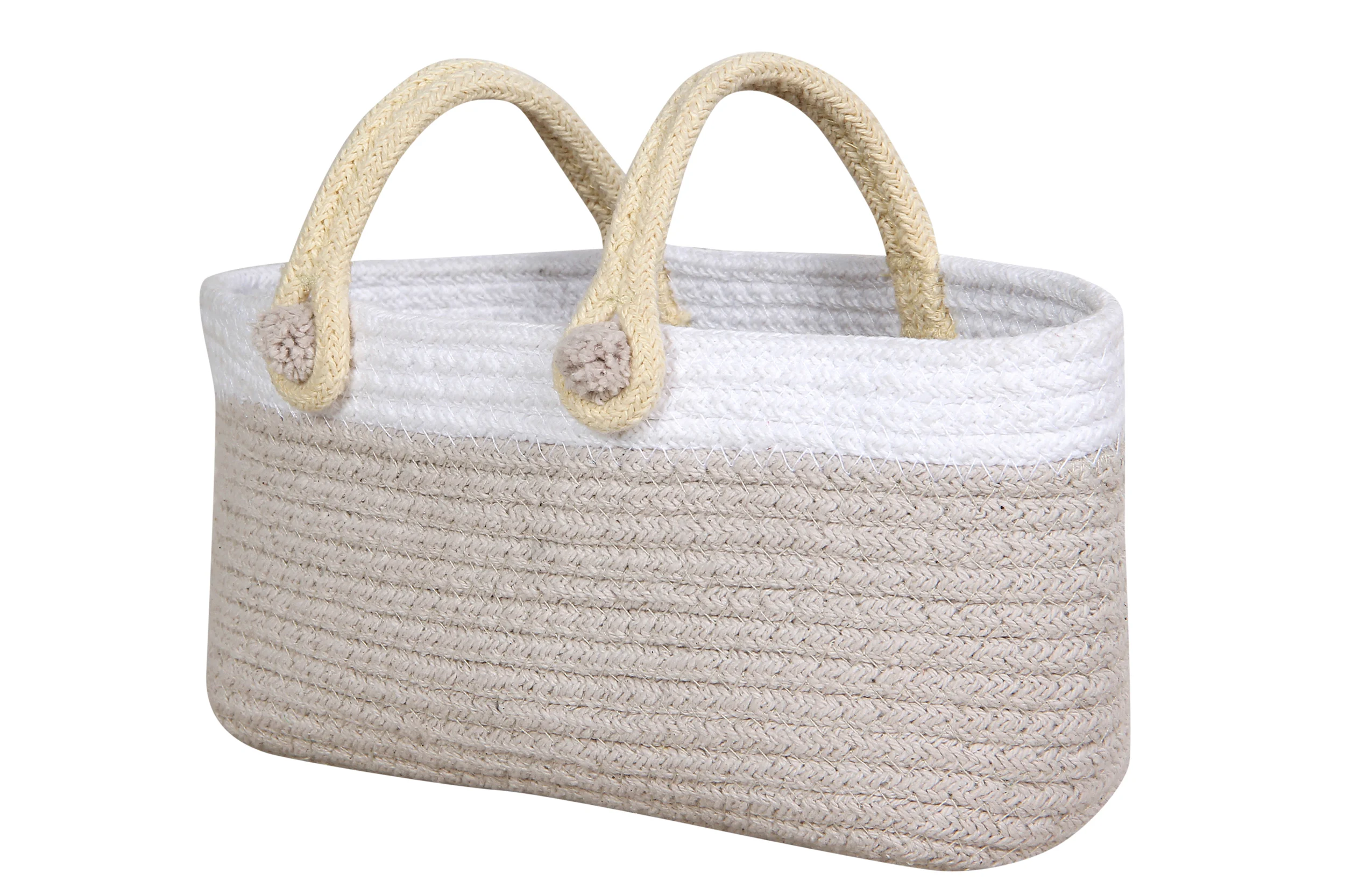 MARIE - Panier en coton | Multicolore