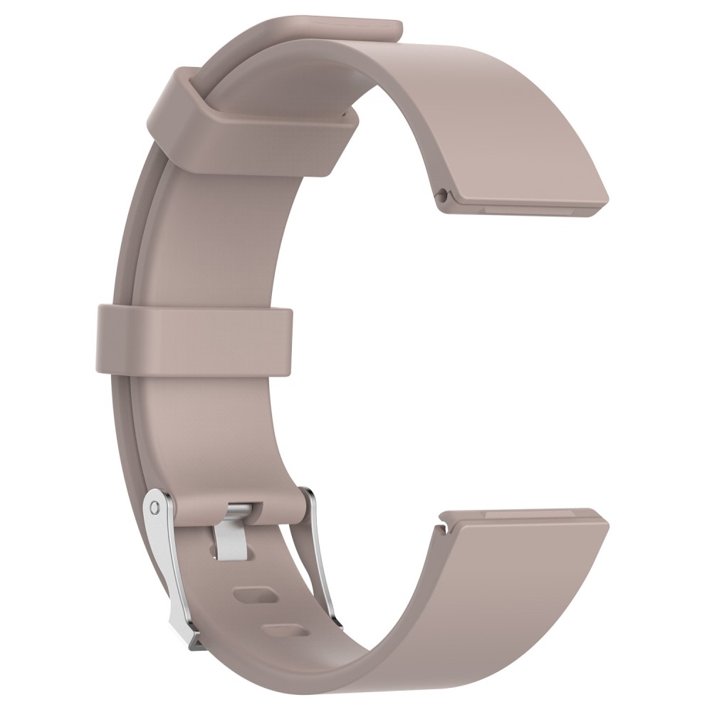 Fitbit Versa / Versa 2 / Versa Lite Sport Armband aus Silikon (Grösse S) - Beige