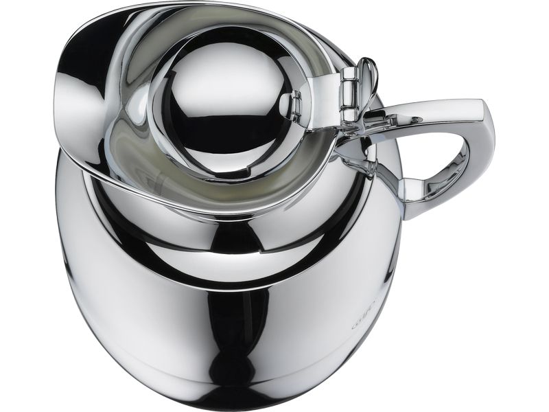 Alfi Thermoskanne Juwel 1000 ml, Silber Karaffe aus Edelstahl