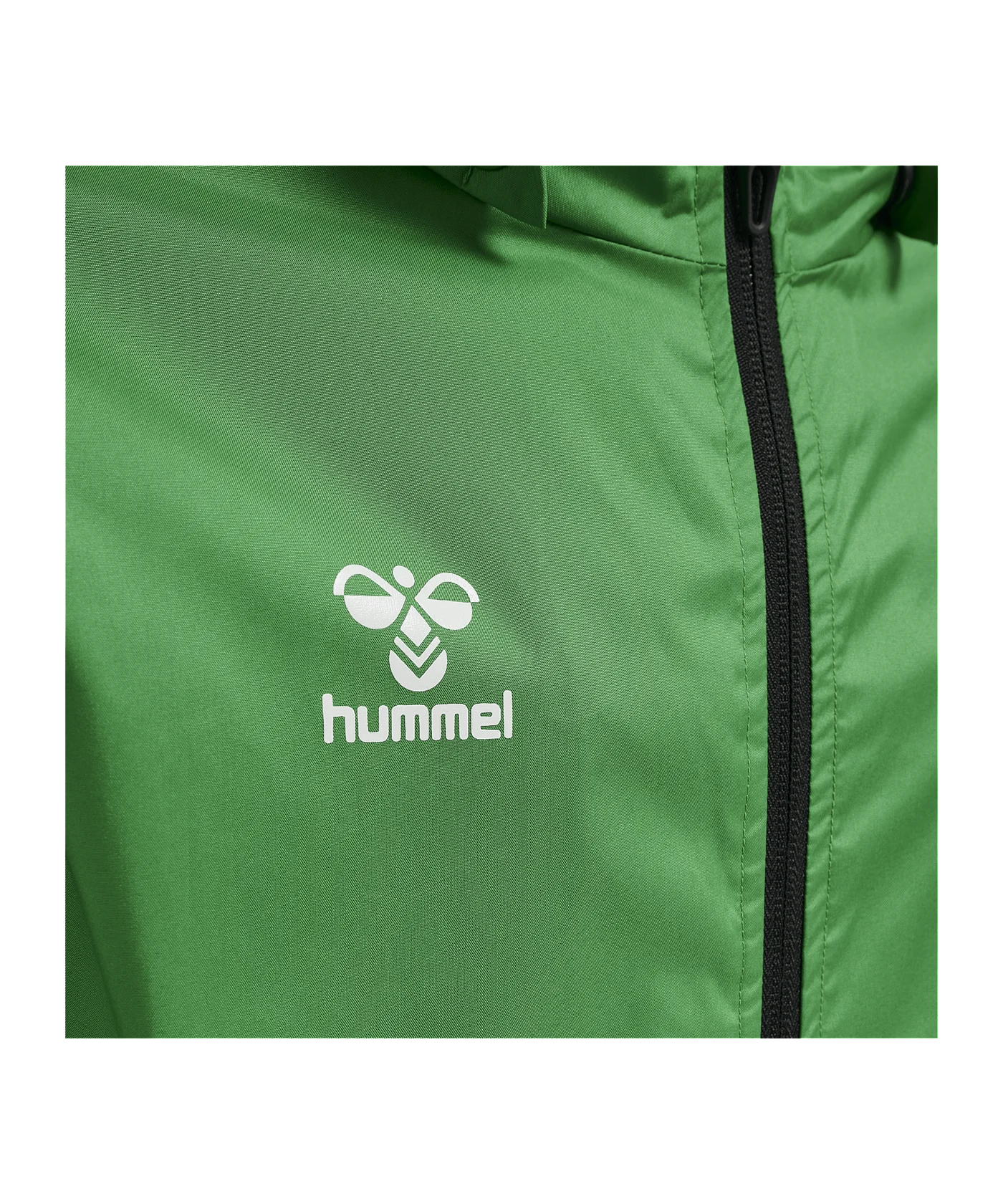 Hummel hmlCORE XK Spray Jacke Kids Grün F6235