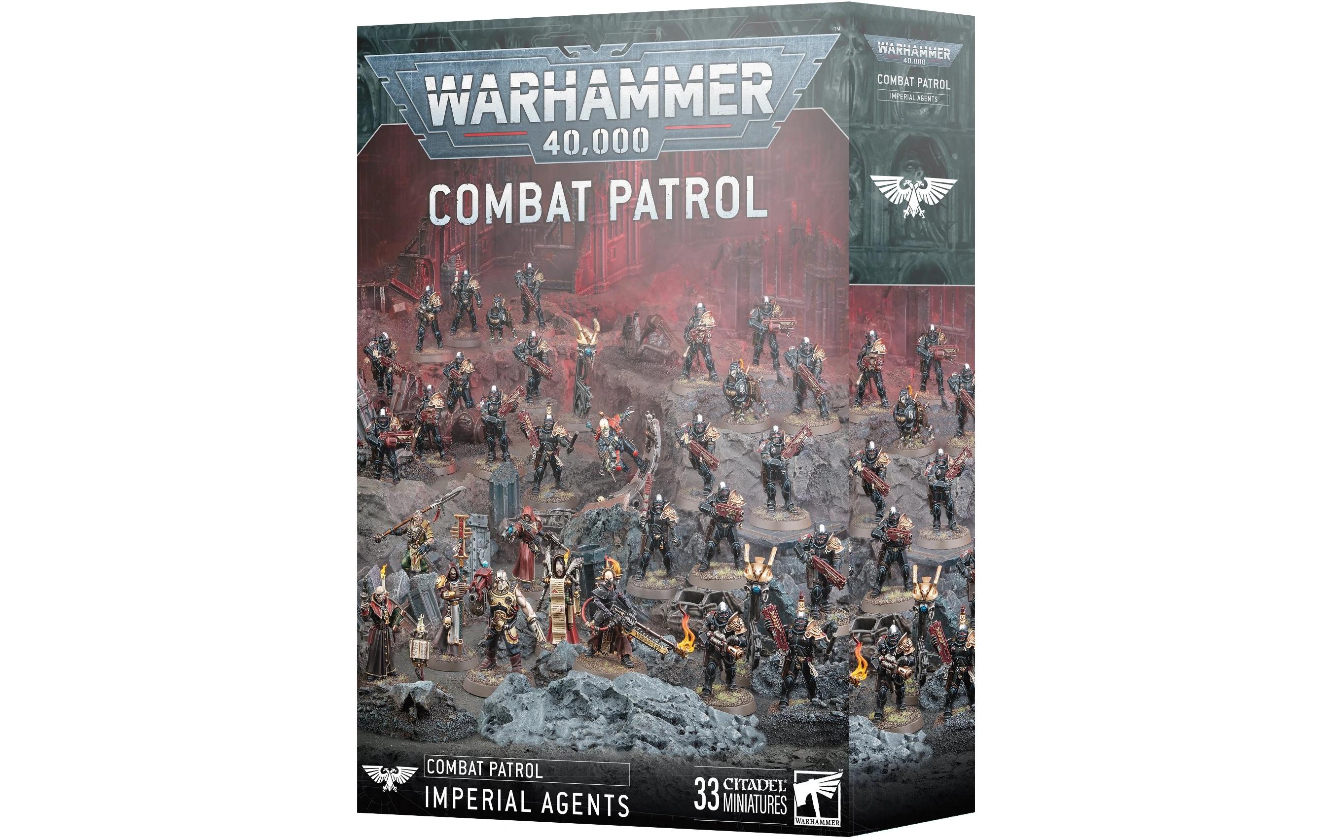 Figur Warhammer 40K Kampfpatrouille: Der Imperialen AgentenWarhammer 40.000 Kampfpatrouille: Der Imperialen Agenten Bausatz