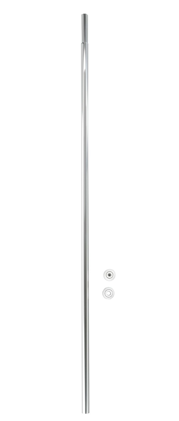 Wenko telescopische douchestang ø20mm 110-185cm chroom