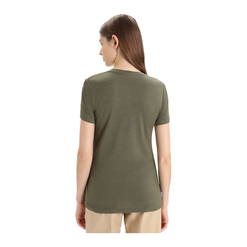 Icebreaker TECH LITE II - Tee-shirt Femme loden