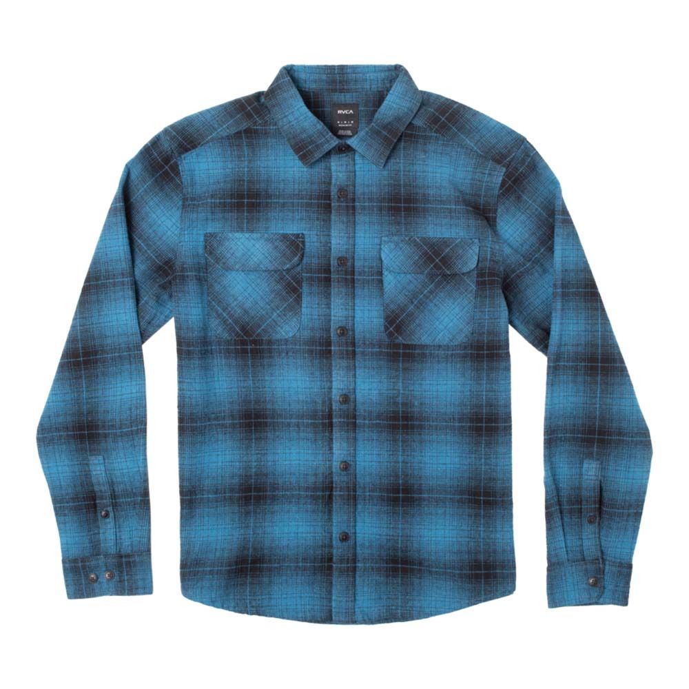 Rvca VESUVIO - Chemise Homme deep ocean