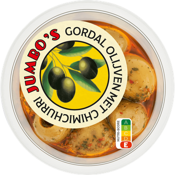 Jumbo's Gordal Olijven met Chimichurri 150 g