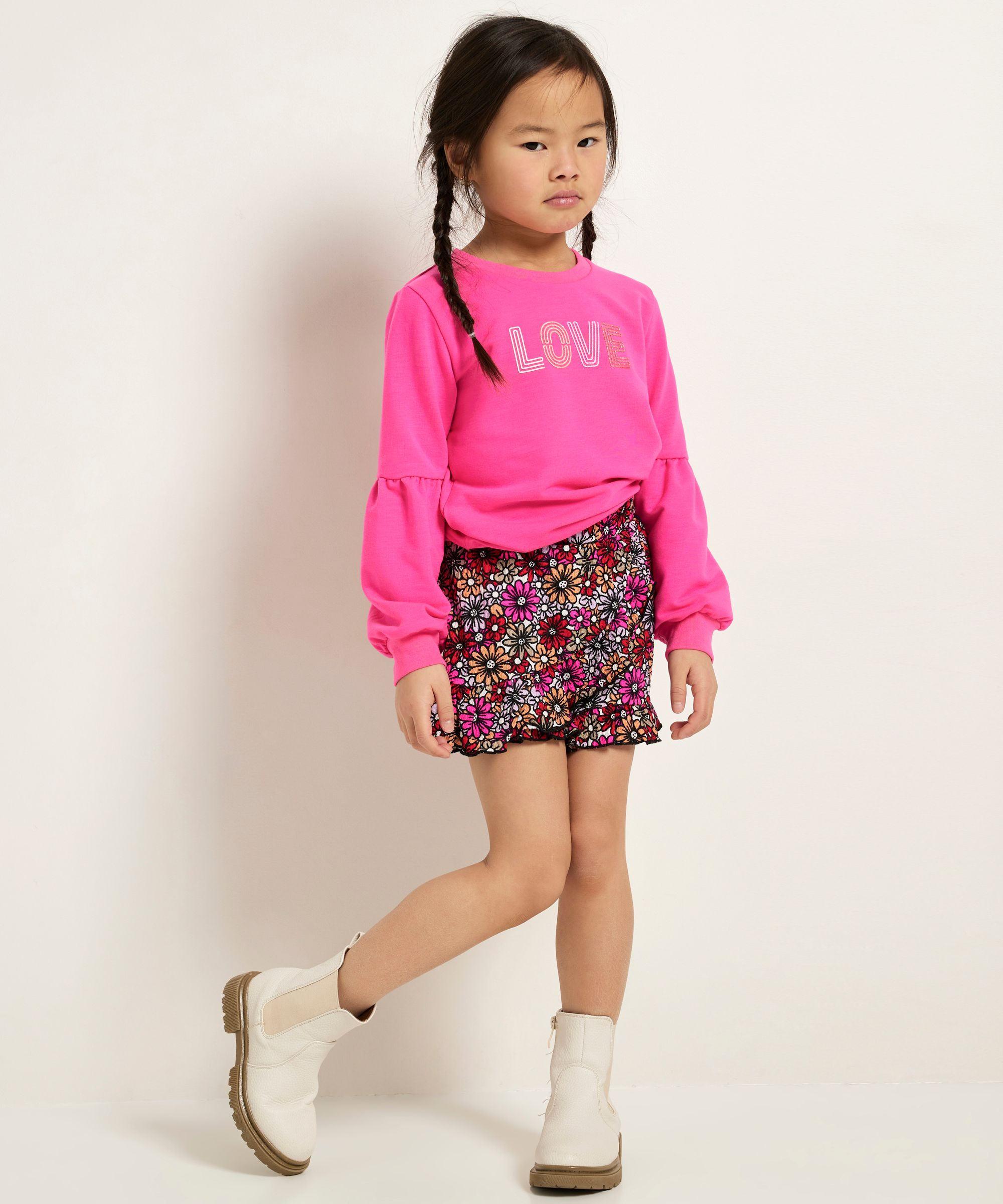 skort met all-over print