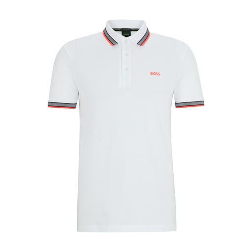 Boss Green Polo T-shirt, Natural, S