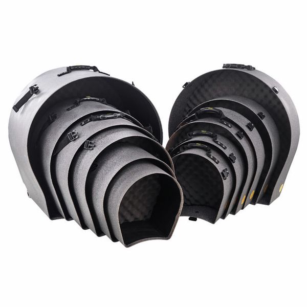 Hardcase HRockFus6 F.Lined Set Granite
