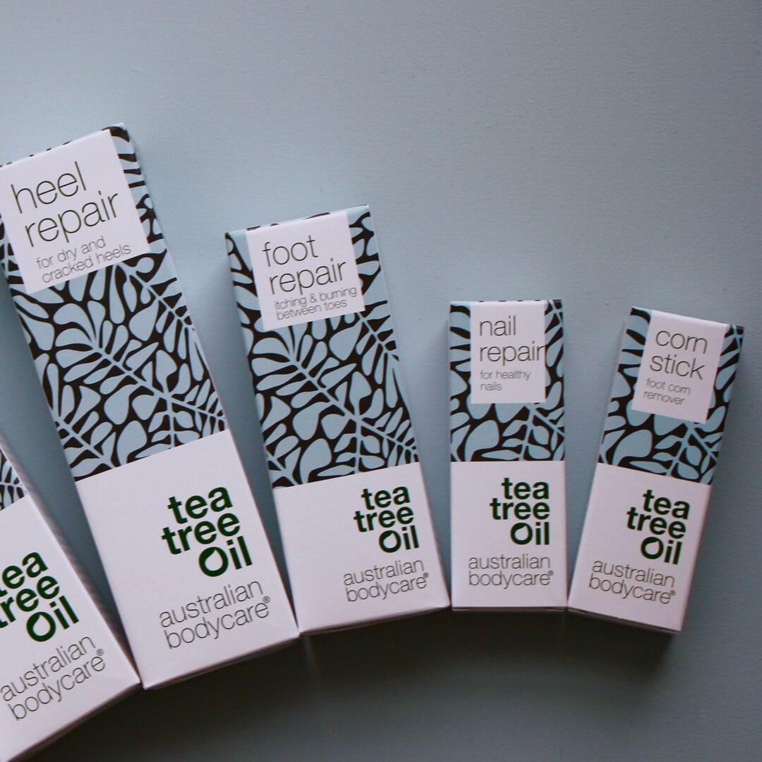 Australian Bodycare set für Hühneraugen am Fuß