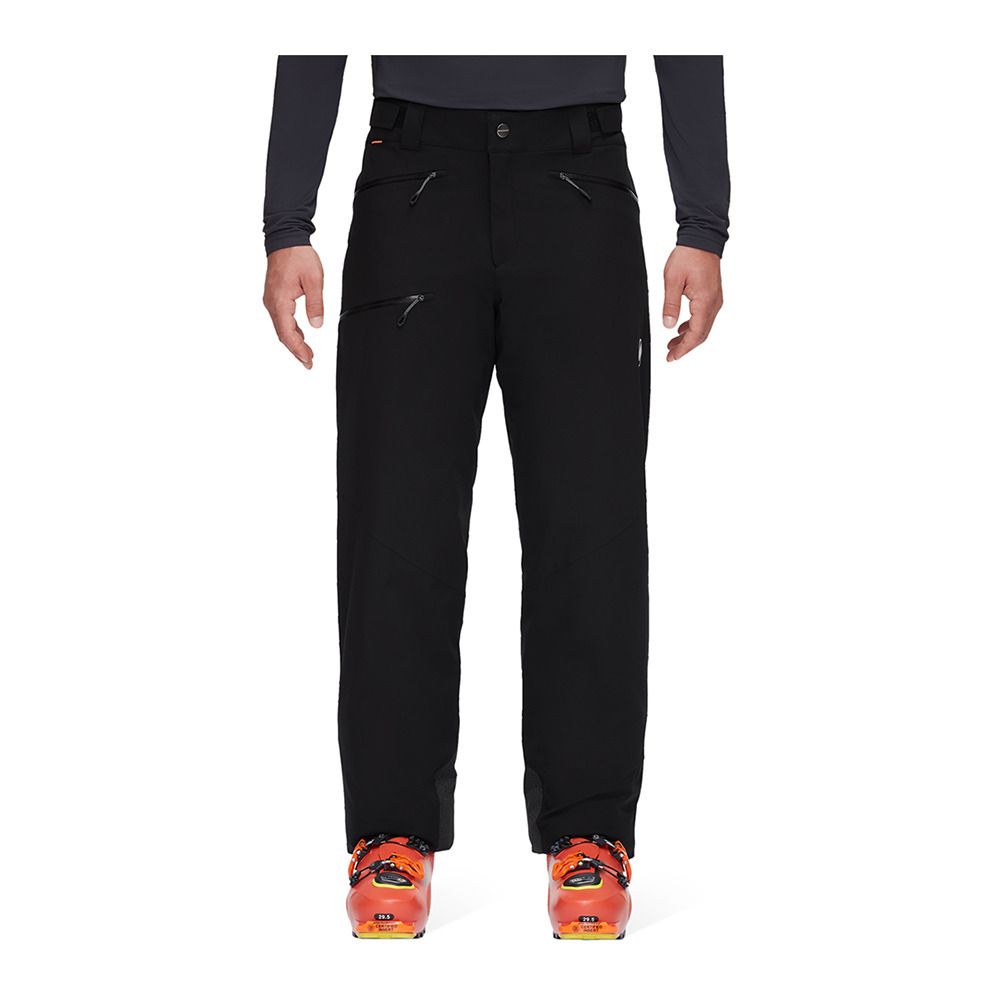 Mammut STONEY HS THERMO - Pantalon ski Homme black/white