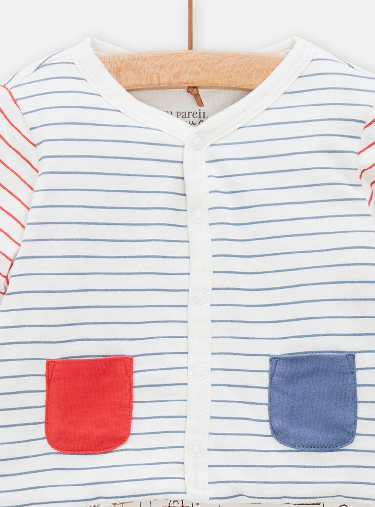 Ensemble gilet et salopette mixte