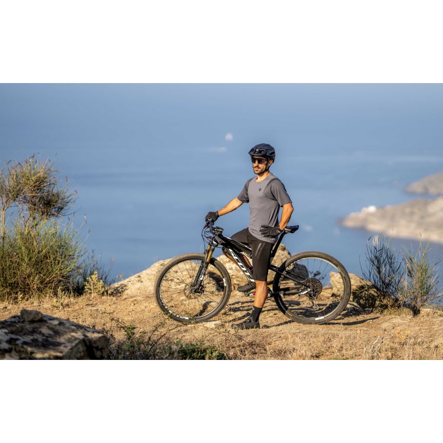 Rogelli ADVNTR Distance MTB Kortærmet Jeysey Grå