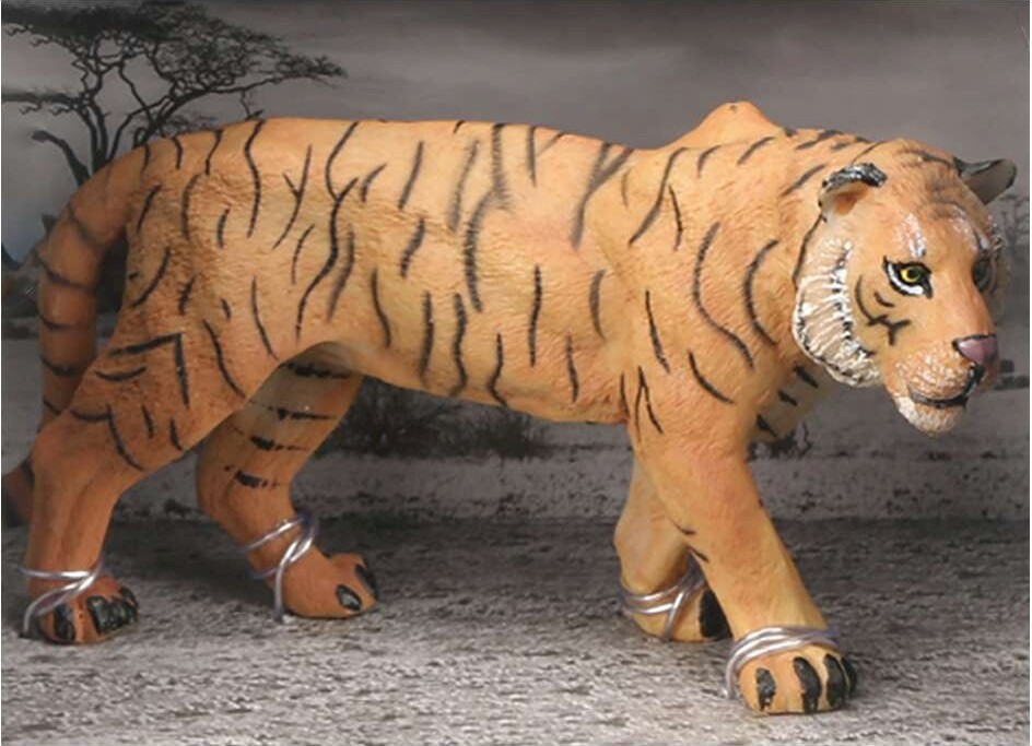 Tiger Figur - Model Series - Animal Universe - 16X9,5X11 CM