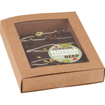 Jumbo Chocoladereep Puur met Matcha, Cranberry & Pistache 100 g
