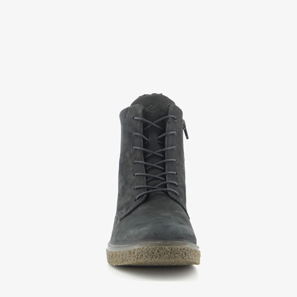 ECCO Crepetray gevoerde leren dames veterboots