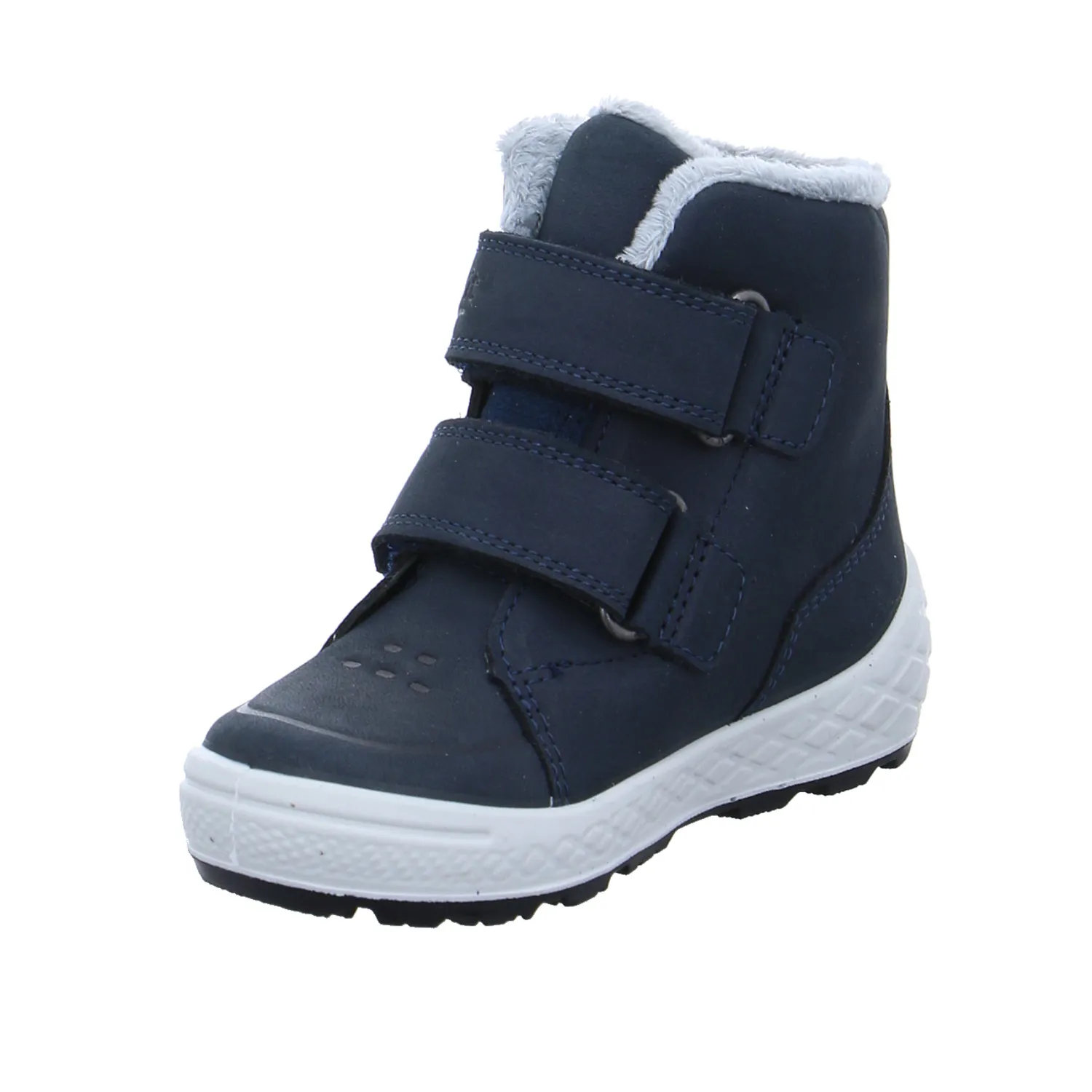 SUPERFIT Kleinkinder-Winter-Bottine Blau Textil  Baby-Boot