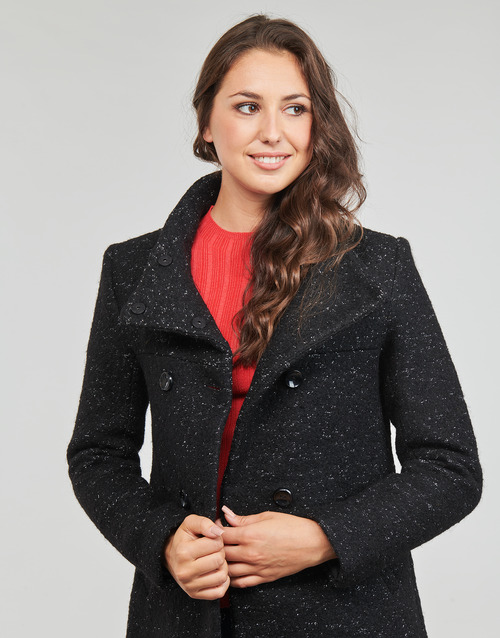 Only - ONLNEWSOPHIA WOOL COAT CC OTW - Noir