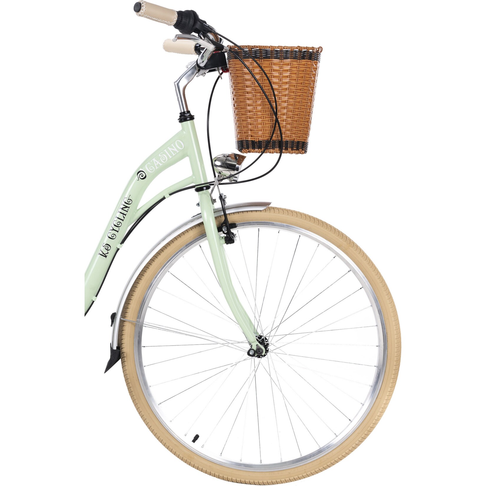 KS Cycling Damenfahrrad Casino 28 Zoll mit Korb