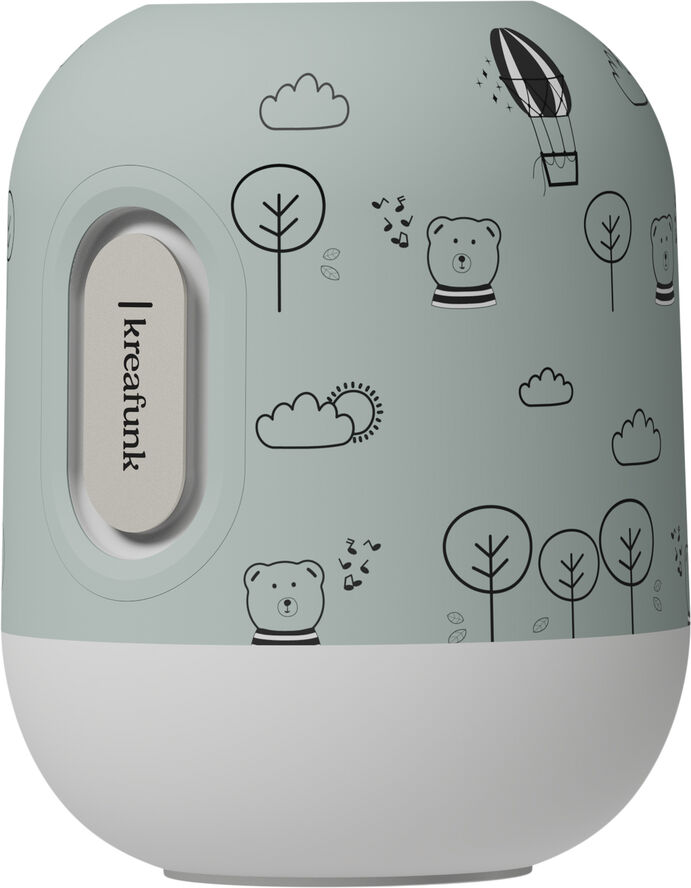 Kreafunk Glowie Højttaler & Lampe Lysegrøn