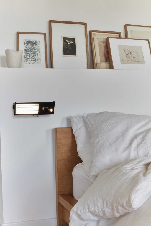 DCW éditions Biny Bedside bedlamp rechts LED zwart/wit