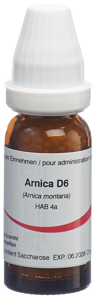 Omida Arnica montana 6 D<br>14 g, Globuli