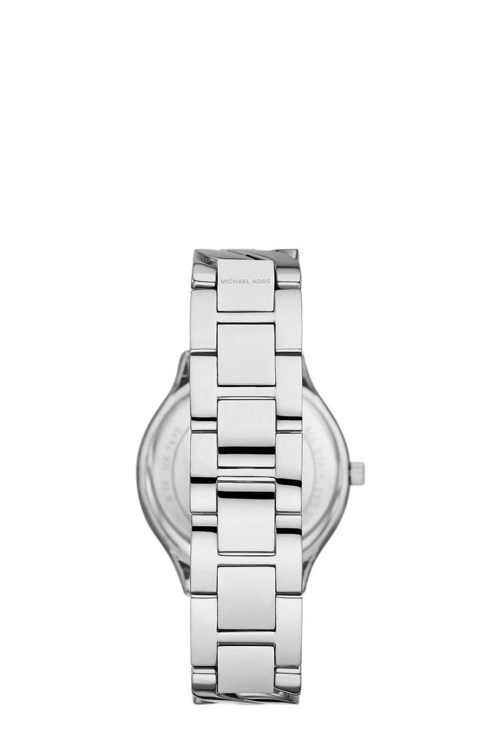 Michael Kors horloge MK7474 Runway zilverkleurig