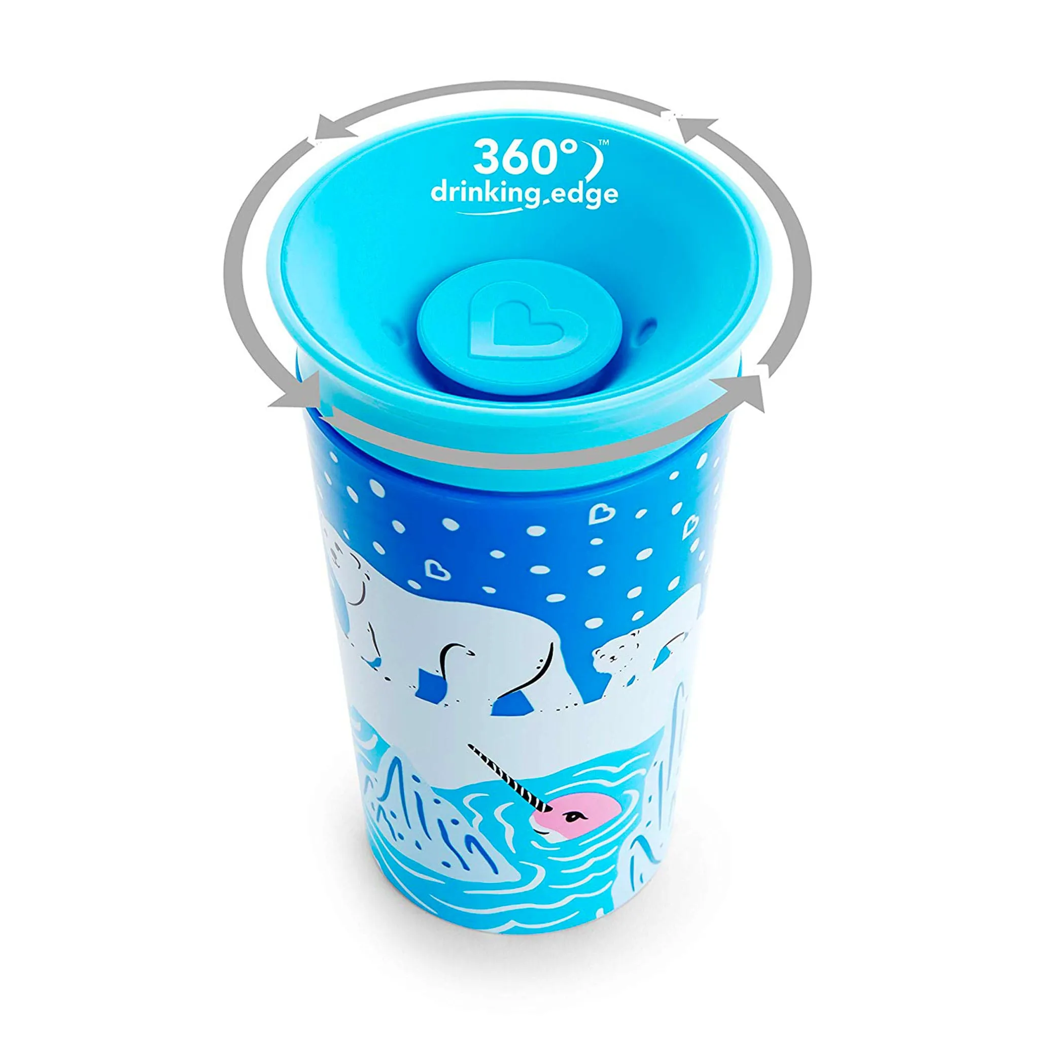 Munchkin Verre Miracle® 360° WildLove 9oz Paquet de 2