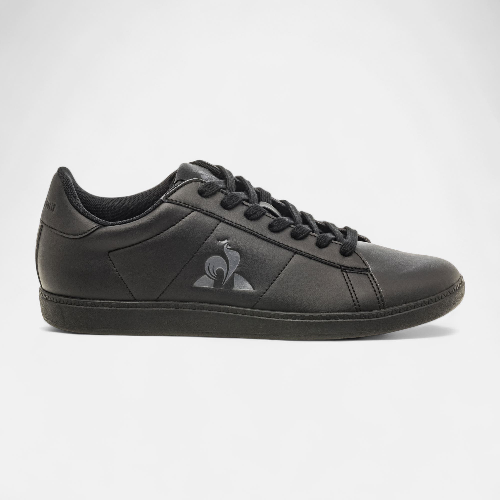 Sneakers Homme en cuir noir