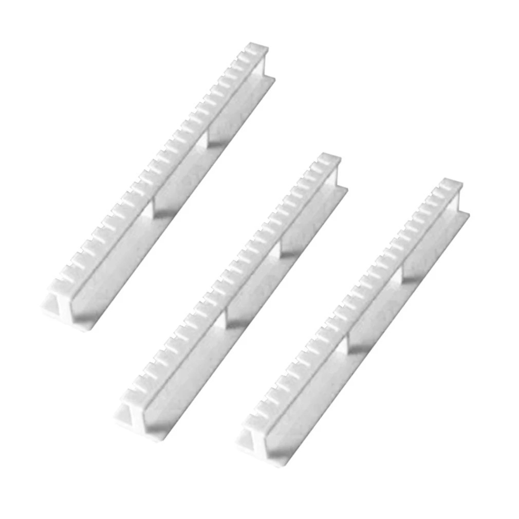 (18-tlg. Set) Schmuckhalter Wand Hänge Organizer für Ringe / Ohrringe / Halsketten - Weiss