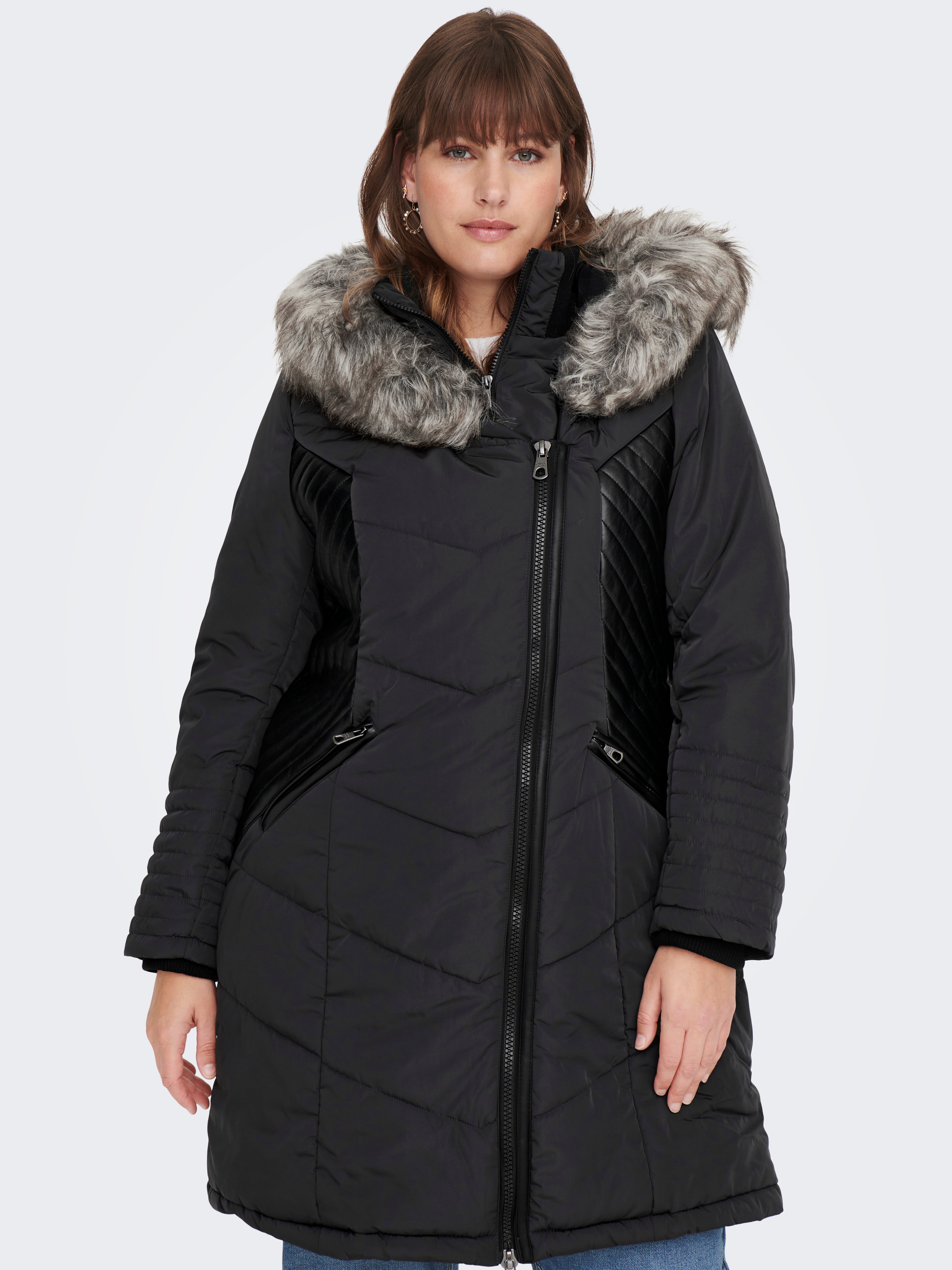 CARLINETTE Kunstfell Jacke Phantom