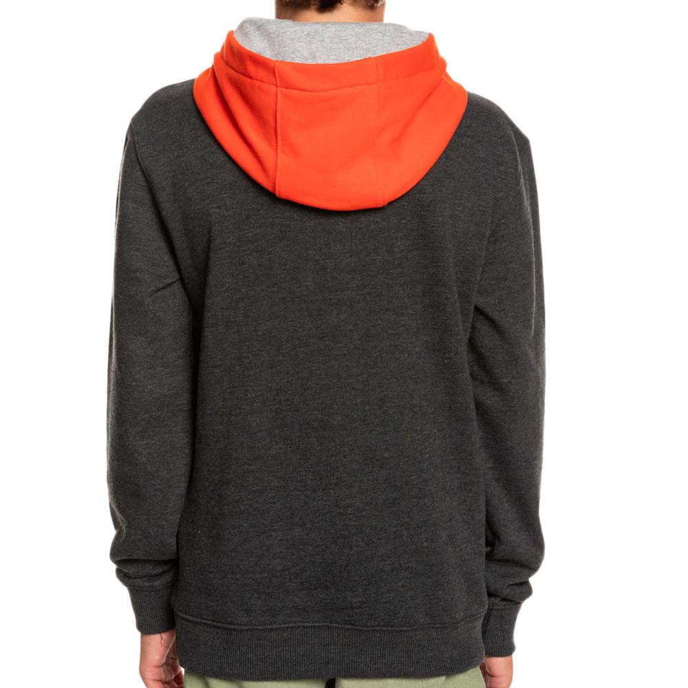 Quiksilver Sweat à Capuche Gris Garçon Quiksilver Open Spot