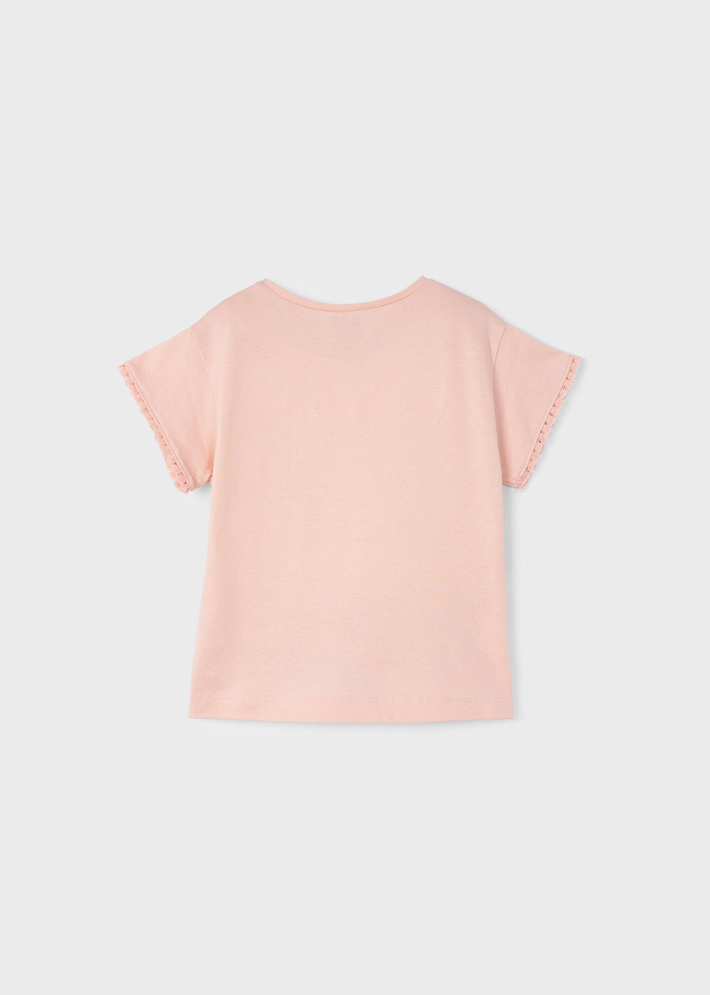 Camiseta bordada Better Cotton para meninas