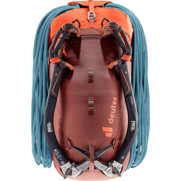 Sac à dos alpinisme DEUTER GUIDE 24 REDWOOD-PAPAYA